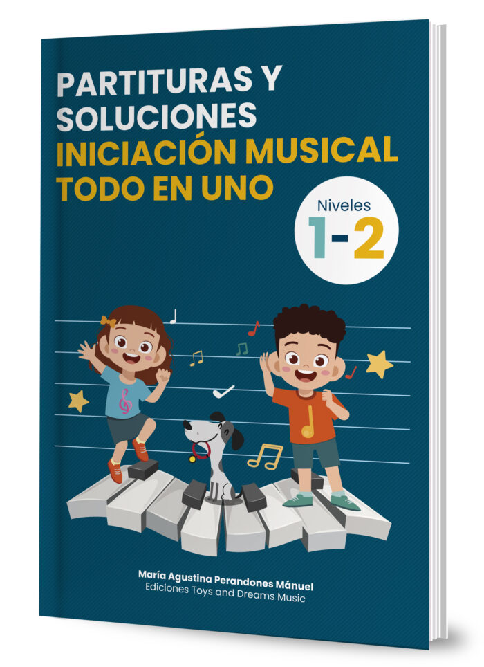 Iniciación musical TODO EN UNO. Partituras y soluciones. Niveles 1 y 2